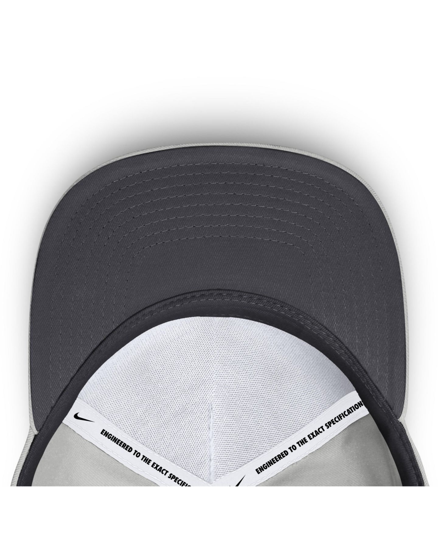 Мужская кепка Nike Gray Arizona Wildcats 2026 Sideline Dri-FIT Rise Adjustable Hat — фото 5