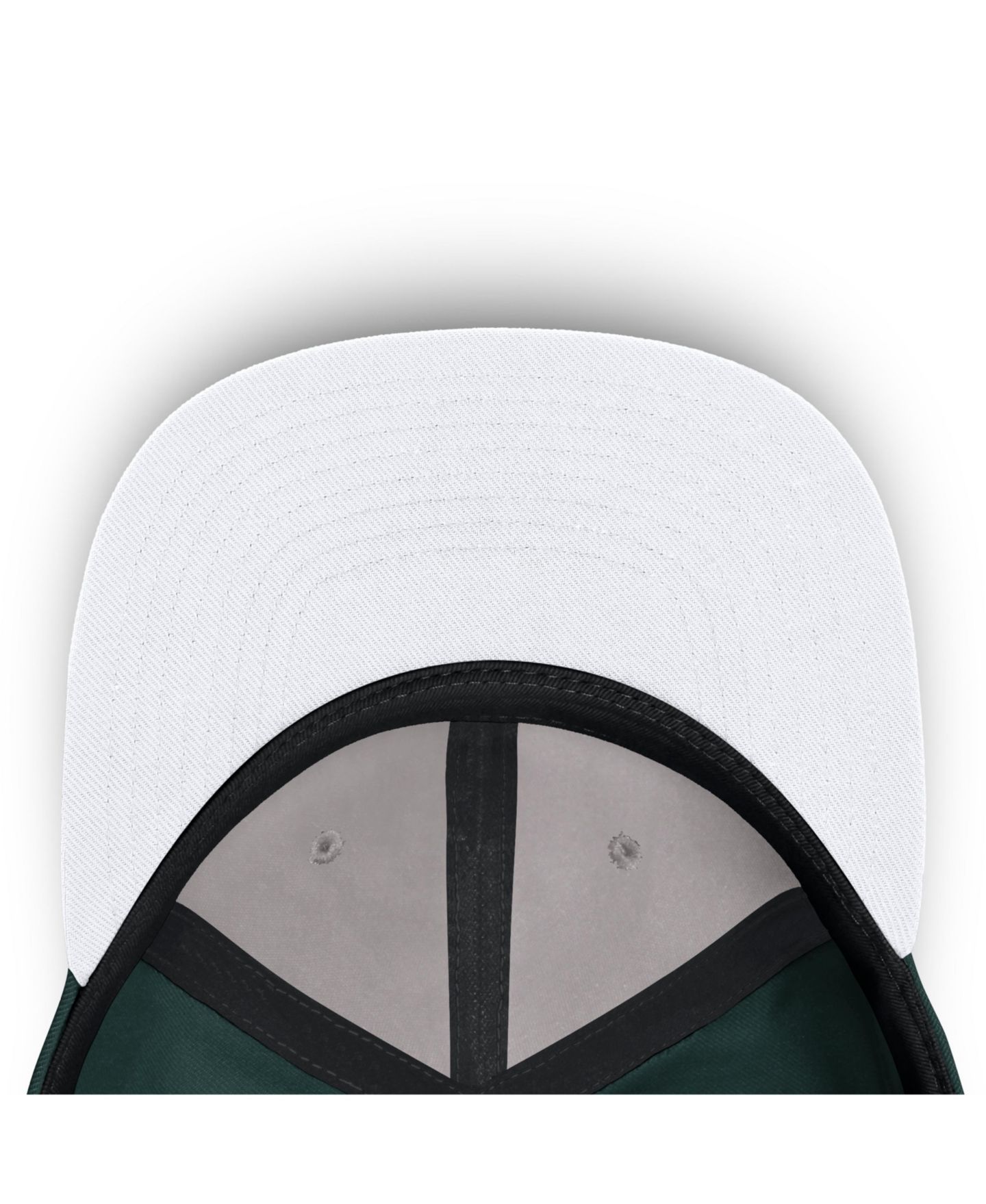 Мужская кепка Nike Green Michigan State Spartans Legacy snapback Hat — фото 5