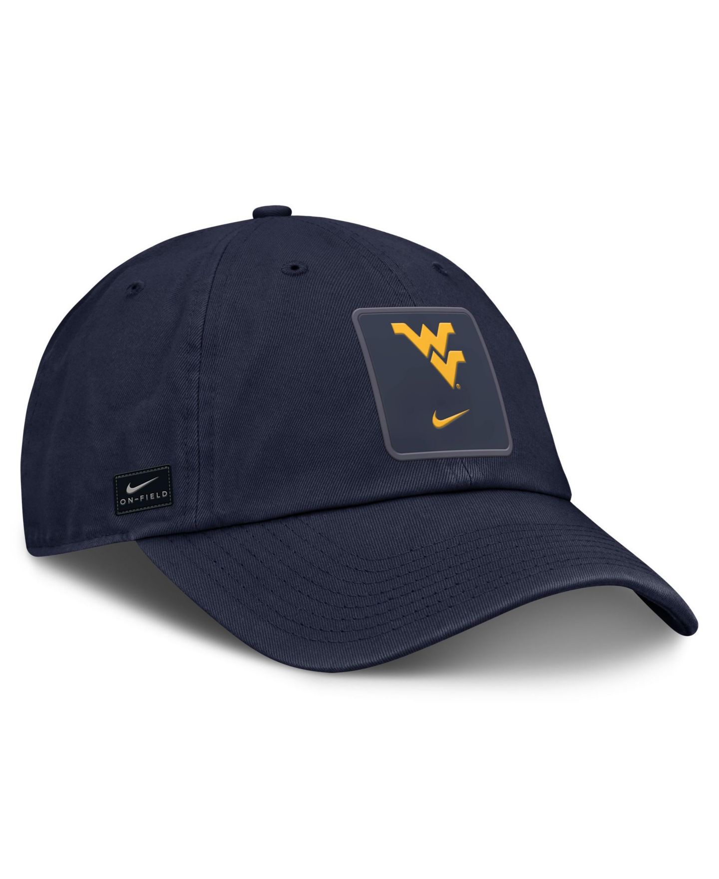 Кепка Nike Navy West Virginia Mountaineers 2026 Sideline Club Adjustable Hat — фото 3