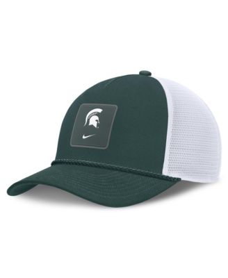 Men's and Women's Green Michigan State Spartans 2026 On-Field Gameday Rope Trucker Adjustable Hat
