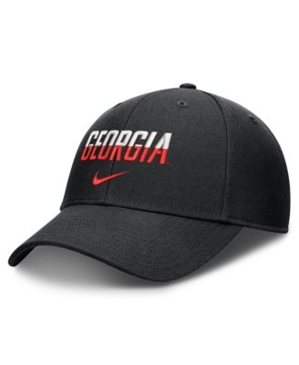 Men's and Women's Black Georgia Bulldogs 2026 On-Field Gameday Rise Adjustable Hat