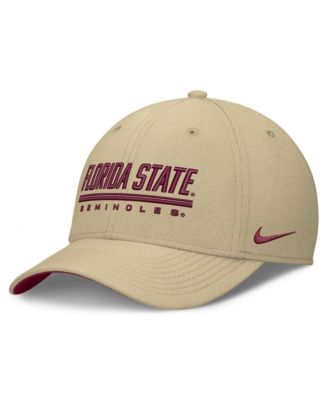 Men's Gold Florida State Seminoles Game Day Rise Swooshflex Hat