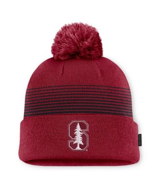 Men's and Women's Cardinal Stanford Cardinal 2026 On-Field Cuffed Knit Hat with Pom