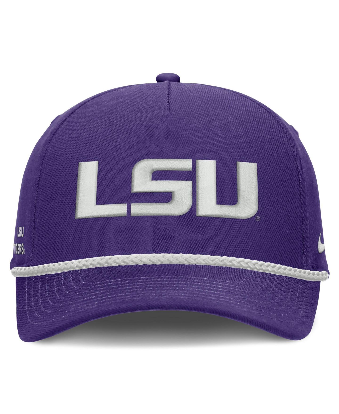 Кепка Nike Purple LSU Tigers Rope Rise Adjustable Hat — фото 2