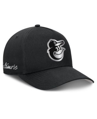 Men's Black Baltimore Orioles Rise Dri-FIT A-Frame Adjustable Hat