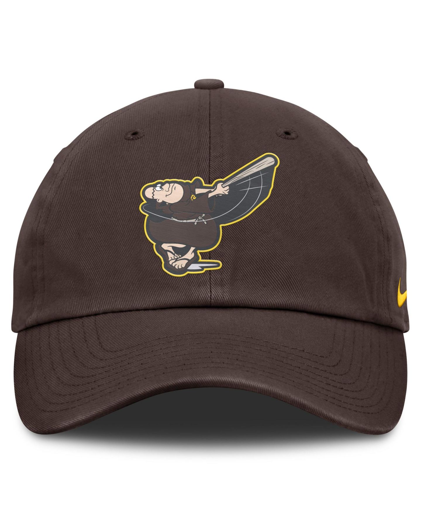 Детская кепка Nike Brown San Diego Padres Mascot Club Adjustable Hat — фото 2