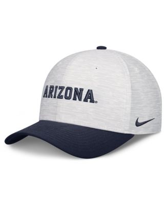 Men's and Women's White/Navy Arizona Wildcats Primetime Rise Adjustable Hat