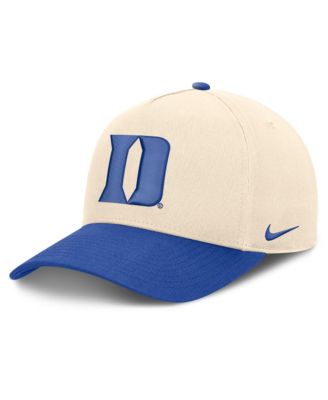 Men's and Women's Natural/Royal Duke Blue Devils Campus Prep Rise Adjustable Hat