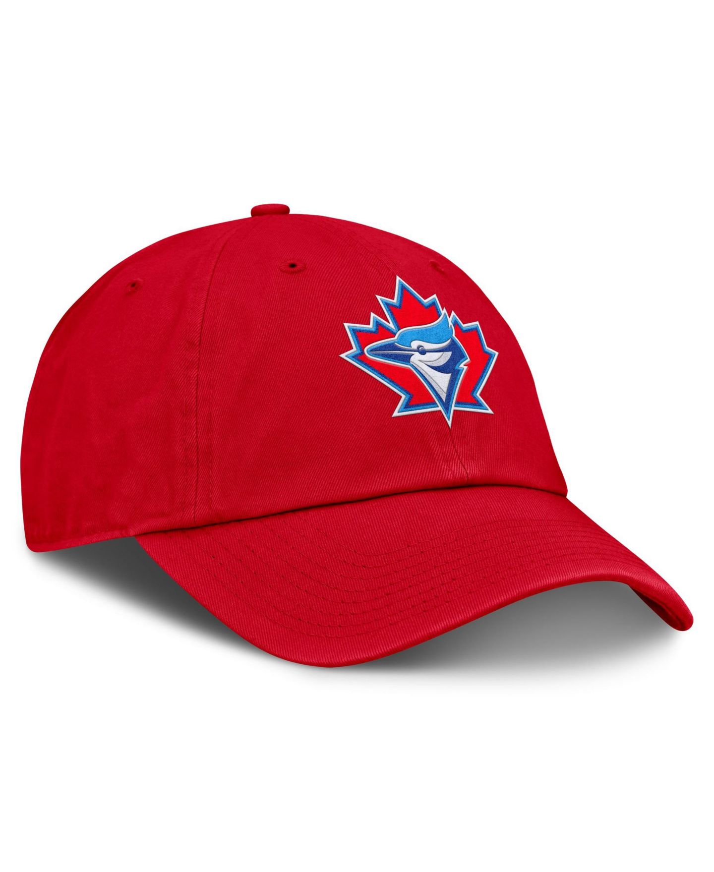 Мужская кепка Nike Red Toronto Blue Jays Club Adjustable Hat — фото 3