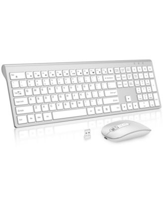 Wireless Rechargeable Silent Keyboard and Mouse Set