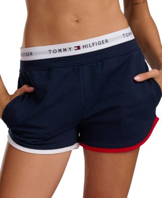 Women's Mid-Rise French Terry Boxer Shorts, 3" Inseam