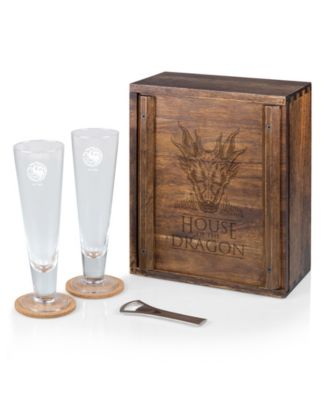 House of the Dragon Pilsner Beer Glass Gift Set