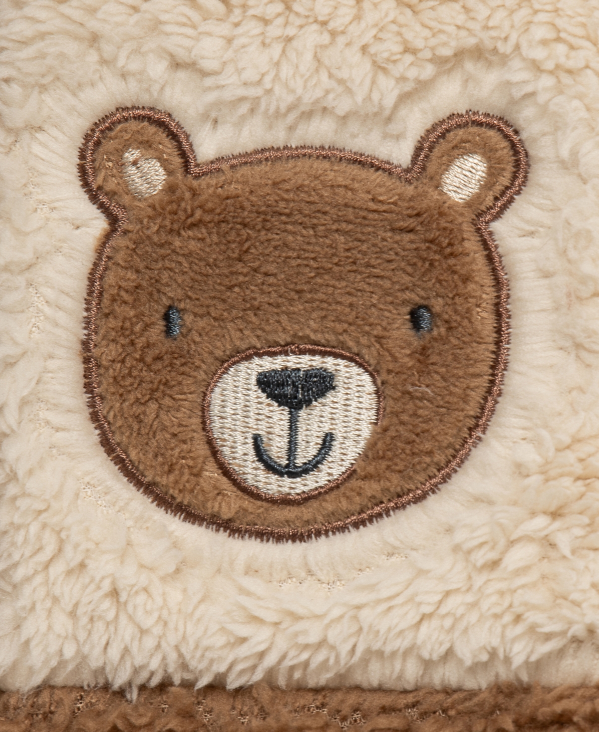 Little Me Baby Boys' Bear Sherpa Crewneck T-Shirt, Jacket and Pants, 3-Piece Set