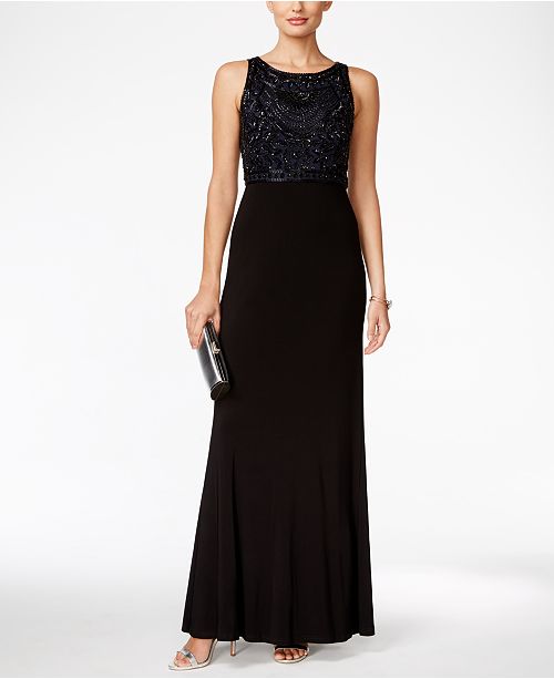 macys beaded gowns