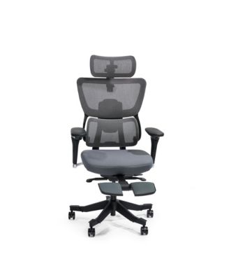 C7 Max Series Premium Ergonomic Foam Seat Office Chair with Retractable Footrest