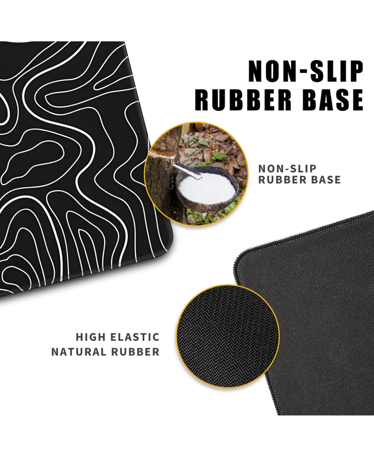 Lofree Non-Slip Gaming Desk Mat