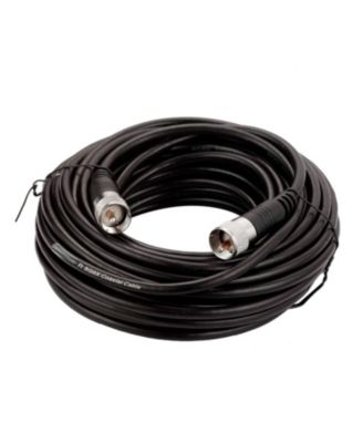 RG8X 50 Ohm UHF PL259 Connectors Coaxial Cable 20 ft.