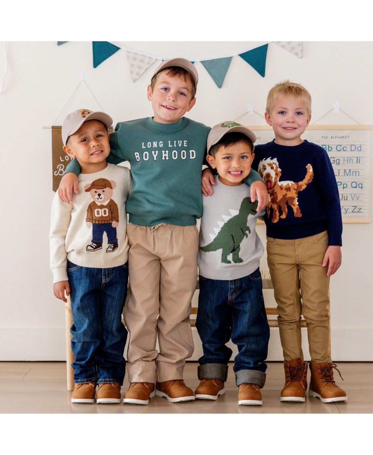 Sweet Wink Little Boys Teddy Bear Sweater