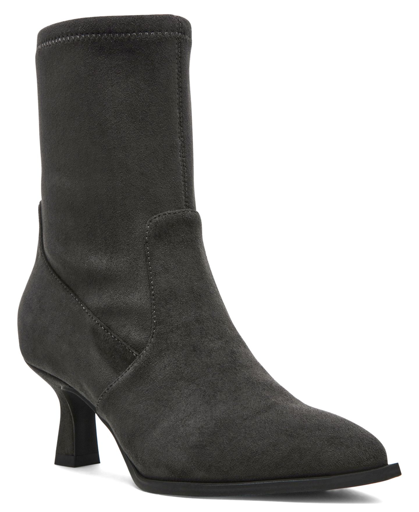 Женские носки DV Dolce Vita Lalana Kitten Heel Sock Booties, цвет: Антрацитовый — фото 1