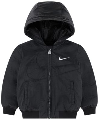 Toddler Boys' 2T-4T Puff Swoosh Full-Zip Bomber Jacket