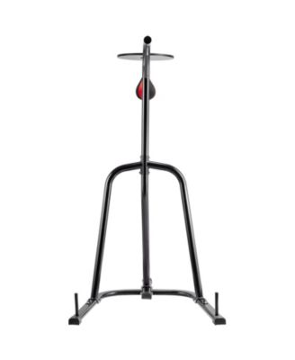 2 in 1 Heavy Duty Punching Bag Frame Boxing Punching Fitness Stand Steel