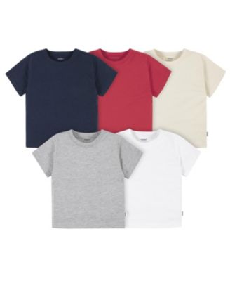 Toddler Boys' 2T- 5T 5-Pack Short Sleeve T-Shirts