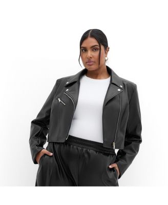 Women's Amira Faux Leather Jacket