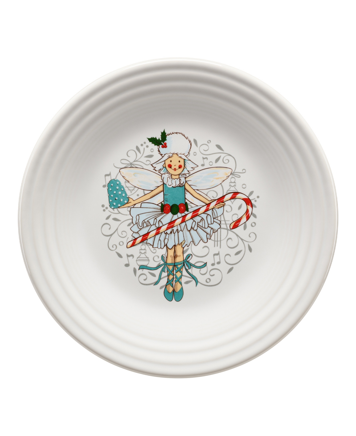 Fiesta Nutcracker the Sugar Plum Fairy Classic Rim Luncheon Plate, 4th & Final in the Series