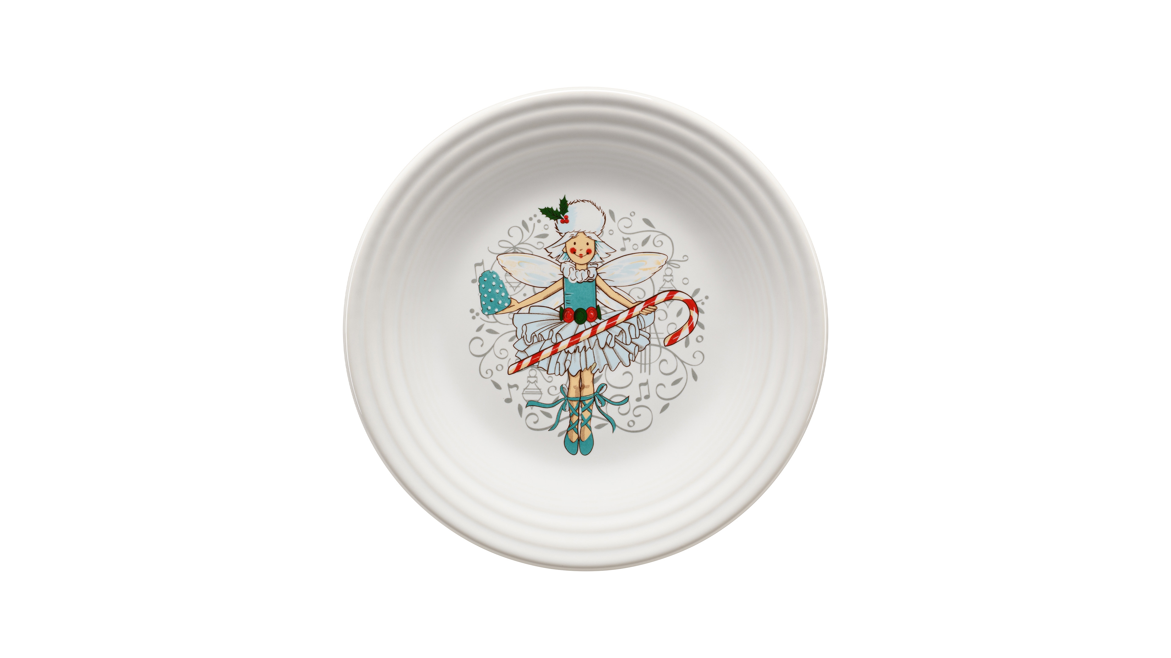 Fiesta Nutcracker the Sugar Plum Fairy Classic Rim Luncheon Plate, 4th & Final in the Series