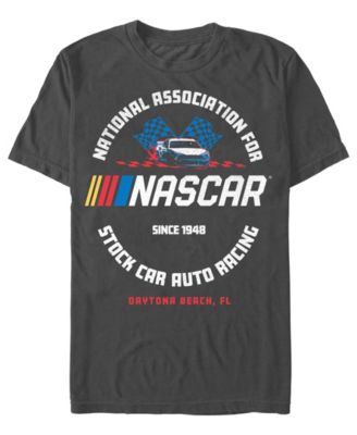 Men's Nascar Logo Flag Graphic T-Shirt