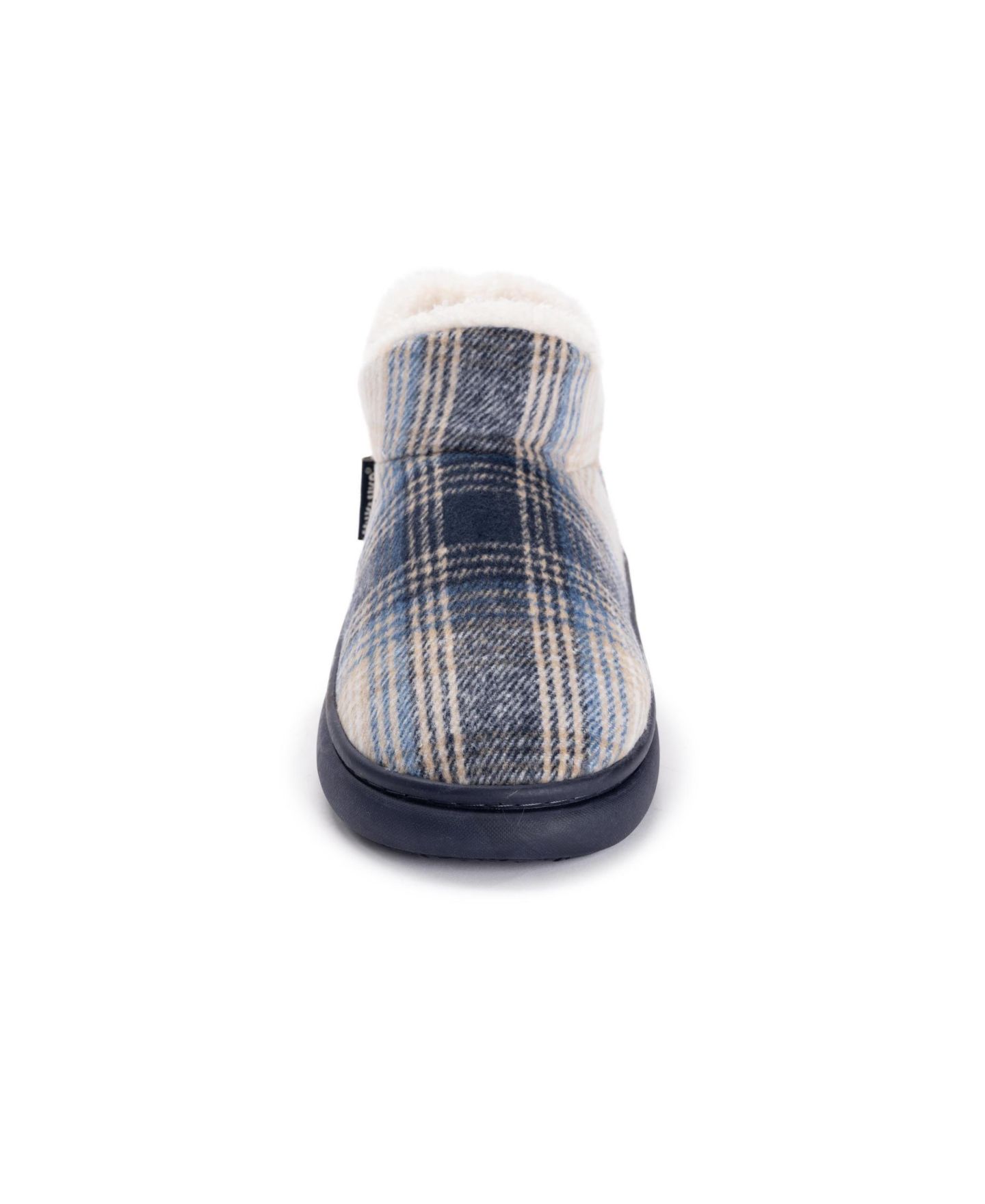 Женские тапочки MUK LUKS Aveline Bootie Slippers, цвет: Тёмно-синий — фото 5