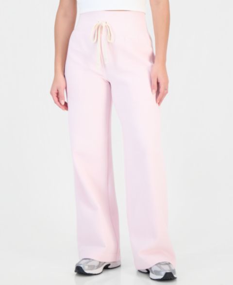 Женские брюки Celebrity Pink Wide-Leg Sweatpants, цвет: Ballet Slipper