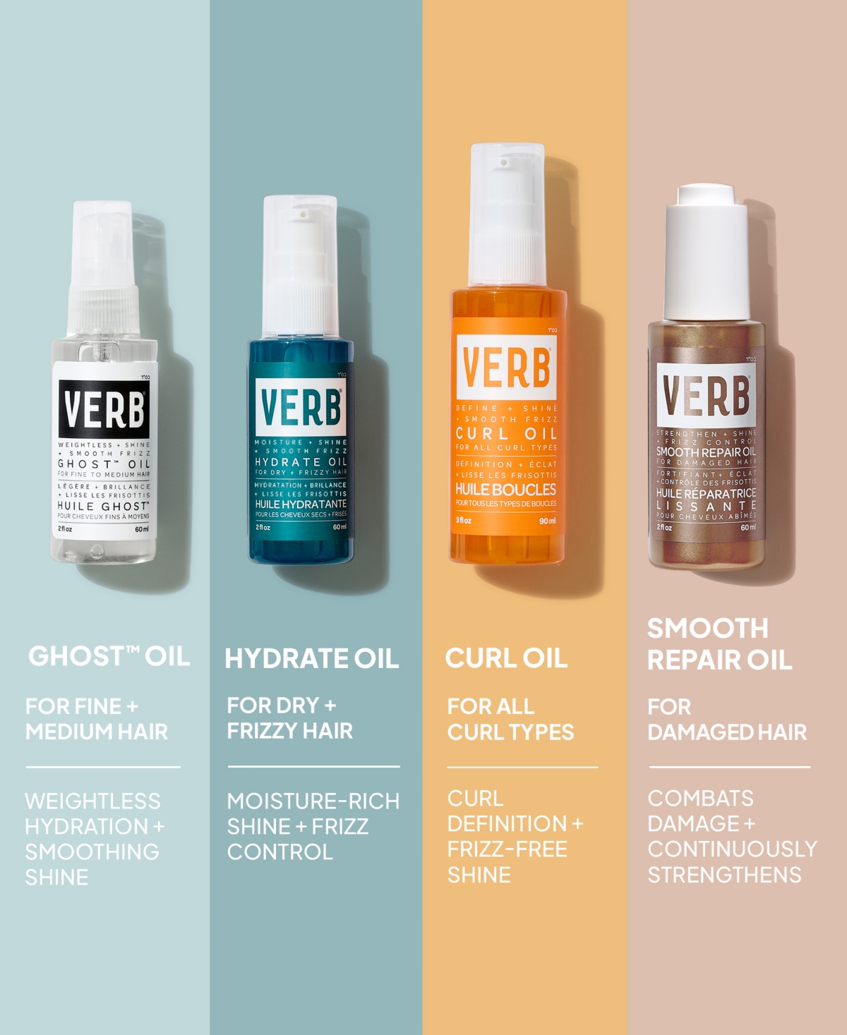 Verb Smooth Repair Oil, 2 oz.