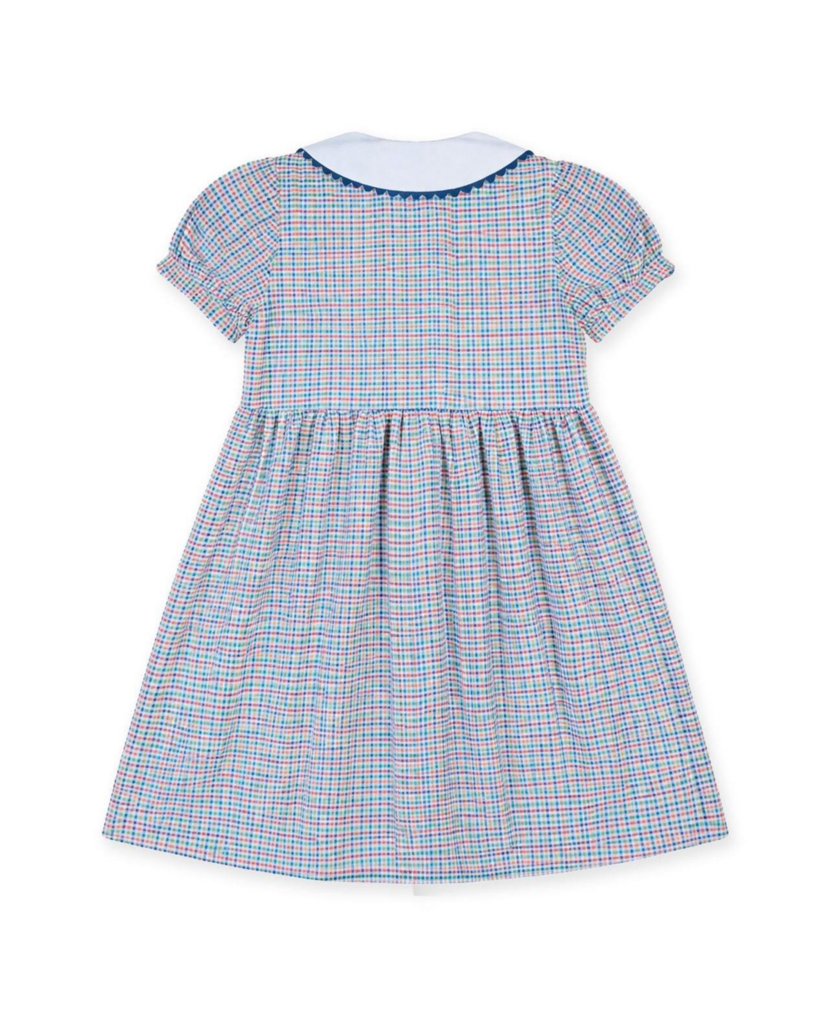 Florence Eiseman Toddler Girls 2T -6X Plaid Dress With Flowers