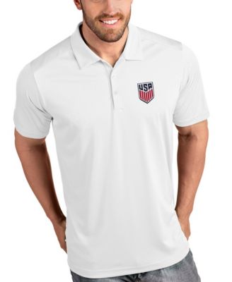 Men's White USMNT Tribute Polo Shirt