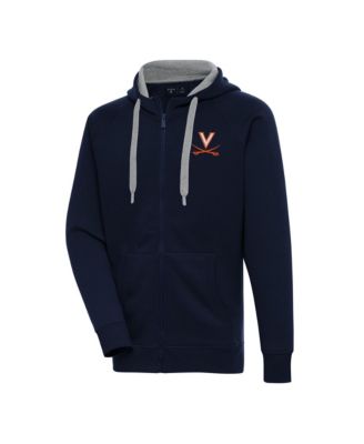Men's Navy Virginia Cavaliers Victory Full-Zip Hoodie