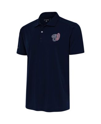 Men's Navy Washington Nationals Patriotic Tribute Polo Shirt
