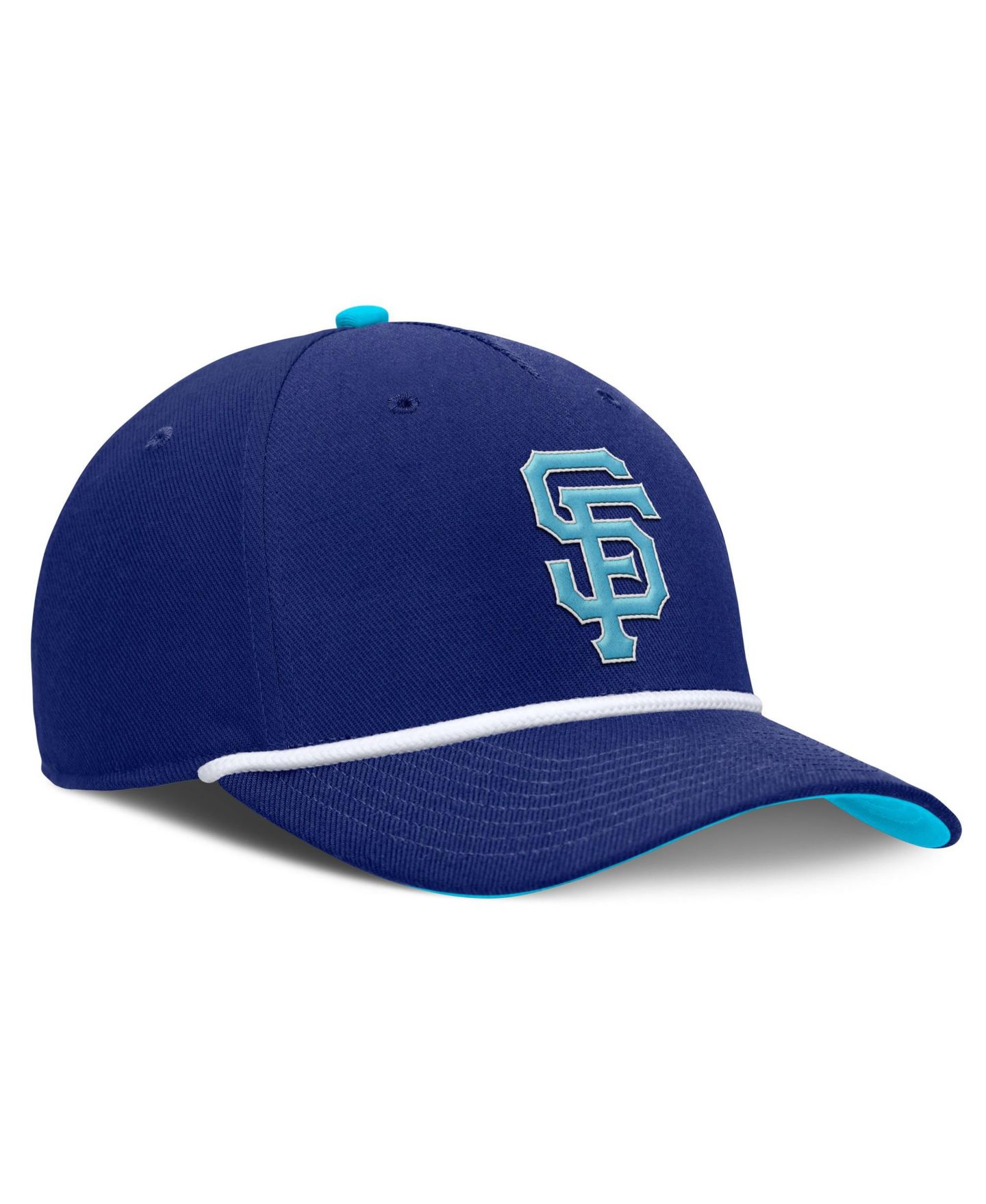 Мужская кепка Nike Royal San Francisco Giants Rise Adjustable Hat — фото 3