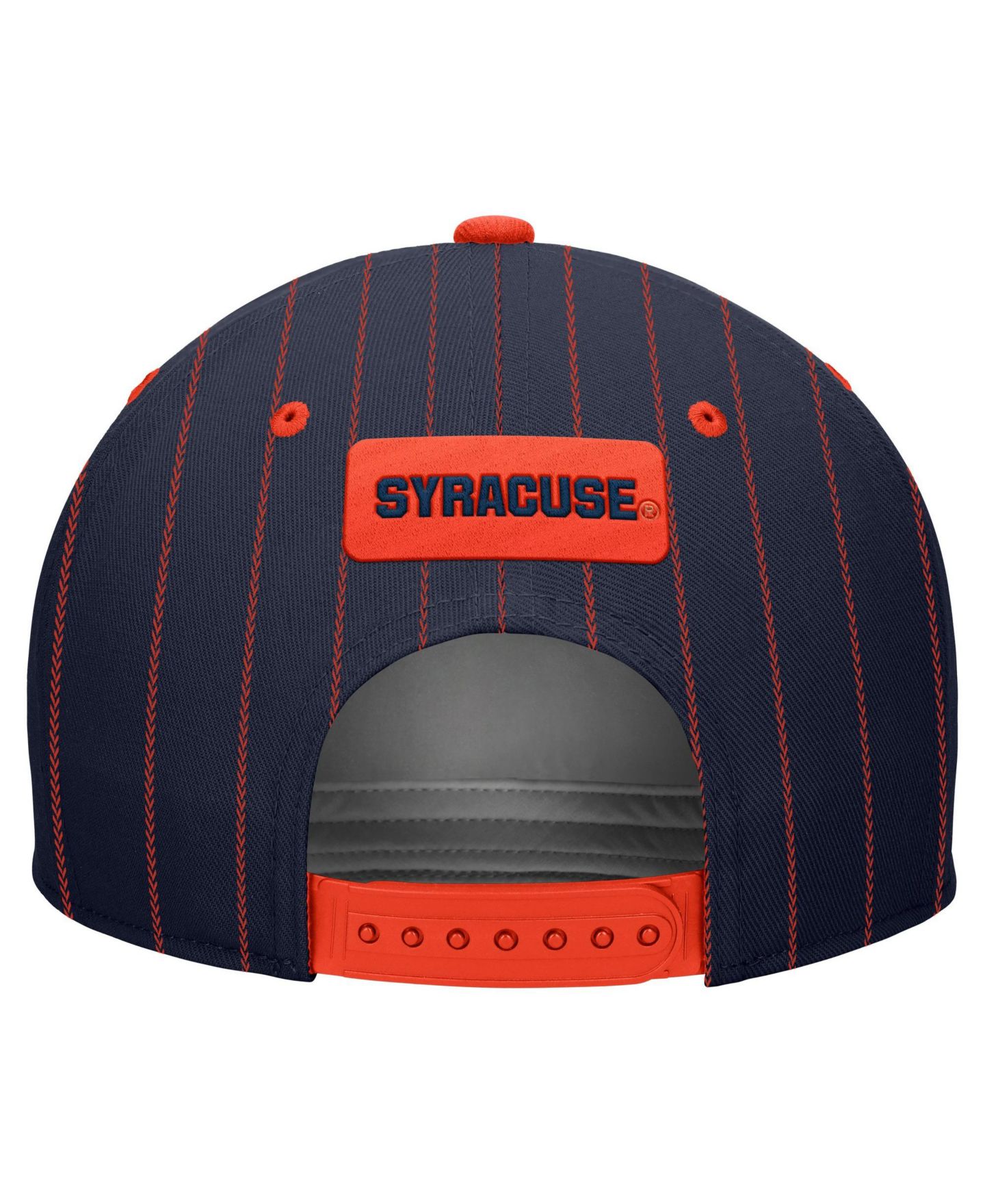 Мужская кепка Nike Navy Syracuse Orange Pro Dri-FIT Snapback Hat — фото 2
