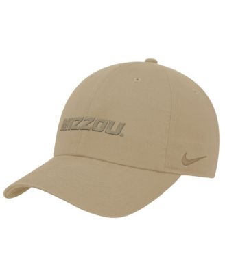 Men's Beige Missouri Tigers Club Adjustable Hat
