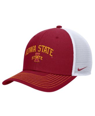 Men's Cardinal Iowa State Cyclones Rise Adjustable Trucker Hat