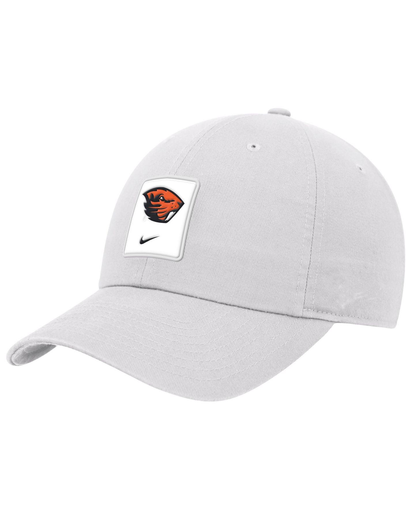 Мужская кепка Nike White Oregon State Beavers 2026 On-Field Club Adjustable Hat — фото 1