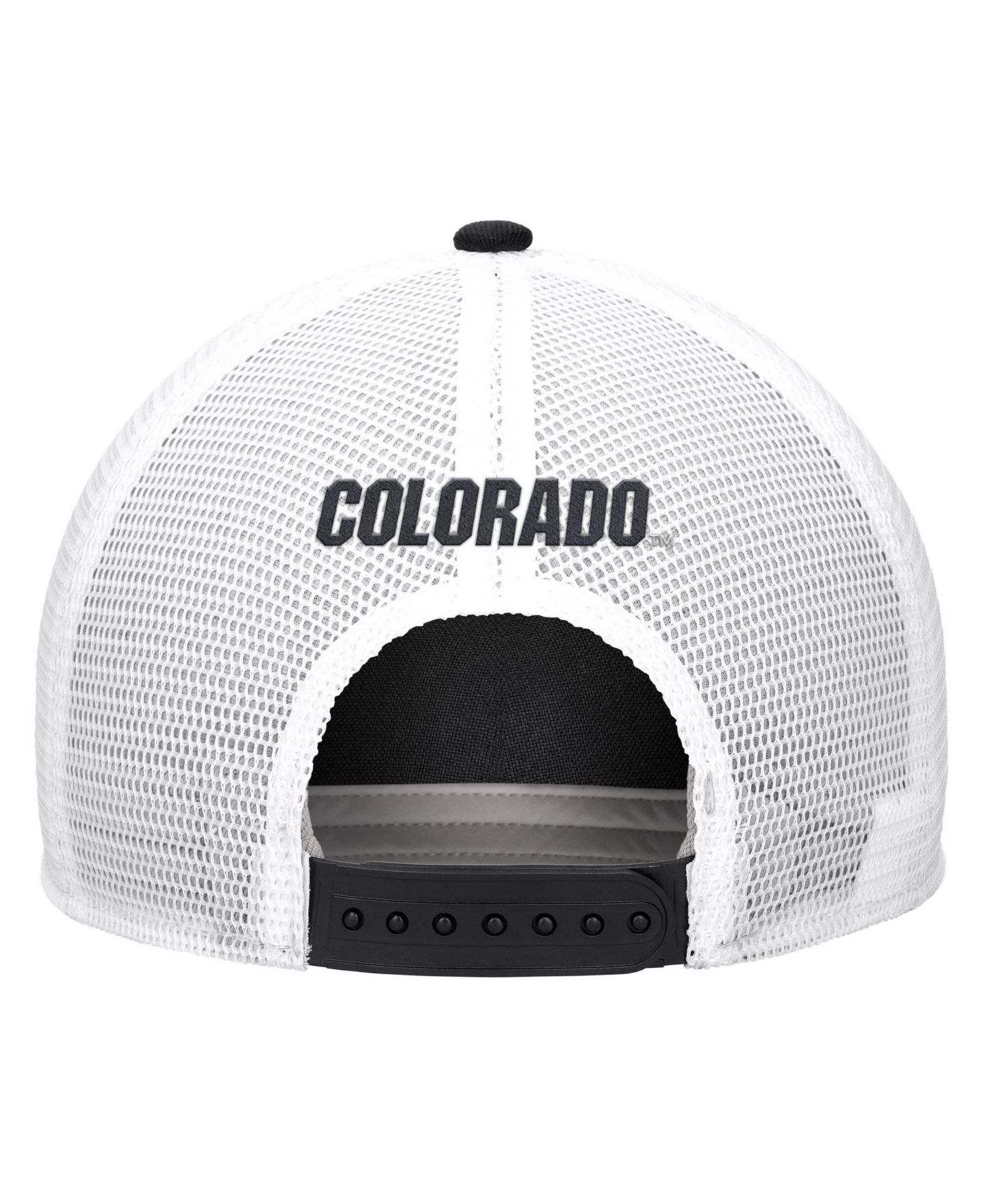Мужская кепка Nike Black Colorado Buffaloes 2026 On-Field Rope Adjustable Trucker Hat — фото 3