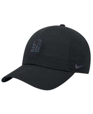 Big Boys and Girls Black LA28 Summer Olympics Script Club Adjustable Hat