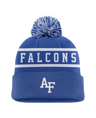 Men's Royal Air Force Falcons Peak Cuffed Knit Hat with Pom
