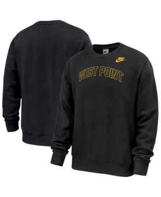 Men's Black Army Black Knights 2026 West Point Classic Collection Club Fleece Sweatshirt