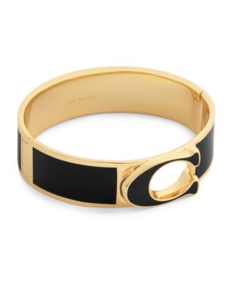 Heritage Signature C Enamel Bangle Bracelet