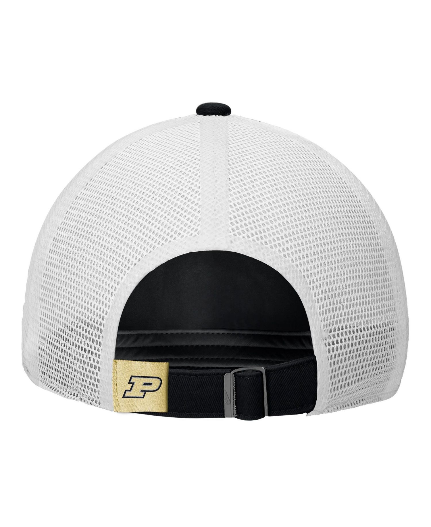 Men's Black Purdue Boilermakers On-Field Club Adjustable Trucker Hat