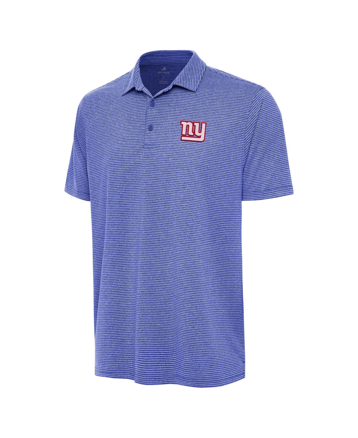 Мужское поло Antigua Heather Royal New York Giants Scheme Polo Shirt — фото 2