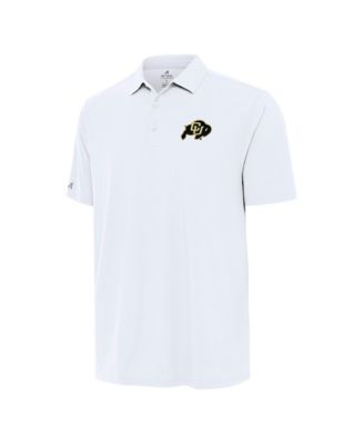 Men's White Colorado Buffaloes Era Polo Shirt